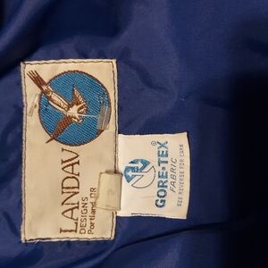 Insane vintage wind breaker / rain coat by landav